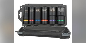  Klein Tools Introduces New Impact Socket Set with Most Commonly Used Sizes 