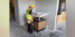 KNAACK Introduces PLANZBOARD Mobile Planning and Workstation for Contractors and Tradespeople